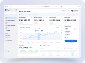 Healthcare dashboard UI design interface